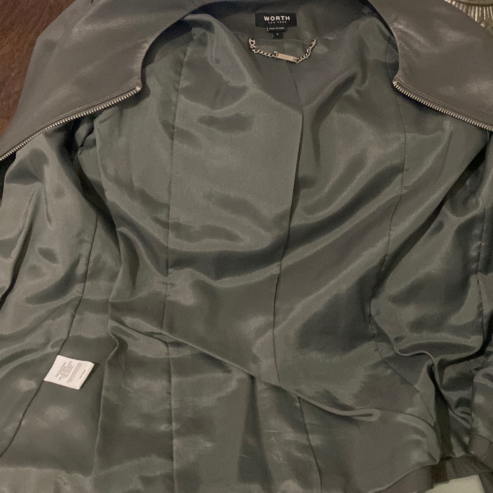 WORTH NEW YORK, Size 4, Gray Jacket